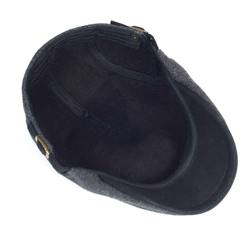 Cazel | Casquette Moderne pour Hommes avec Motif Chevron