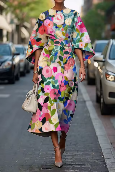 Natalija™ | Robe Fleurie Élégante