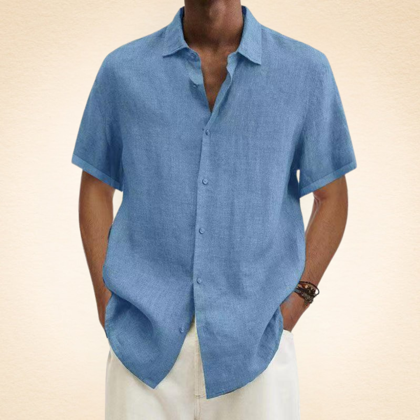 Cazel | Chemise élégante en lin
