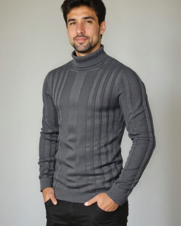 Lucas™ | Pull à Col Montant