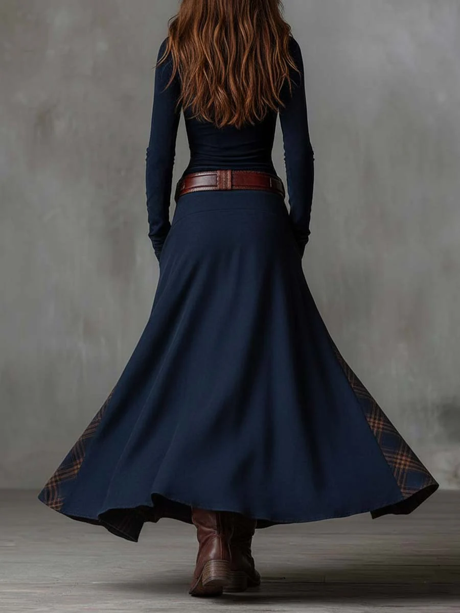 Jada | Robe maxi avec ceinture