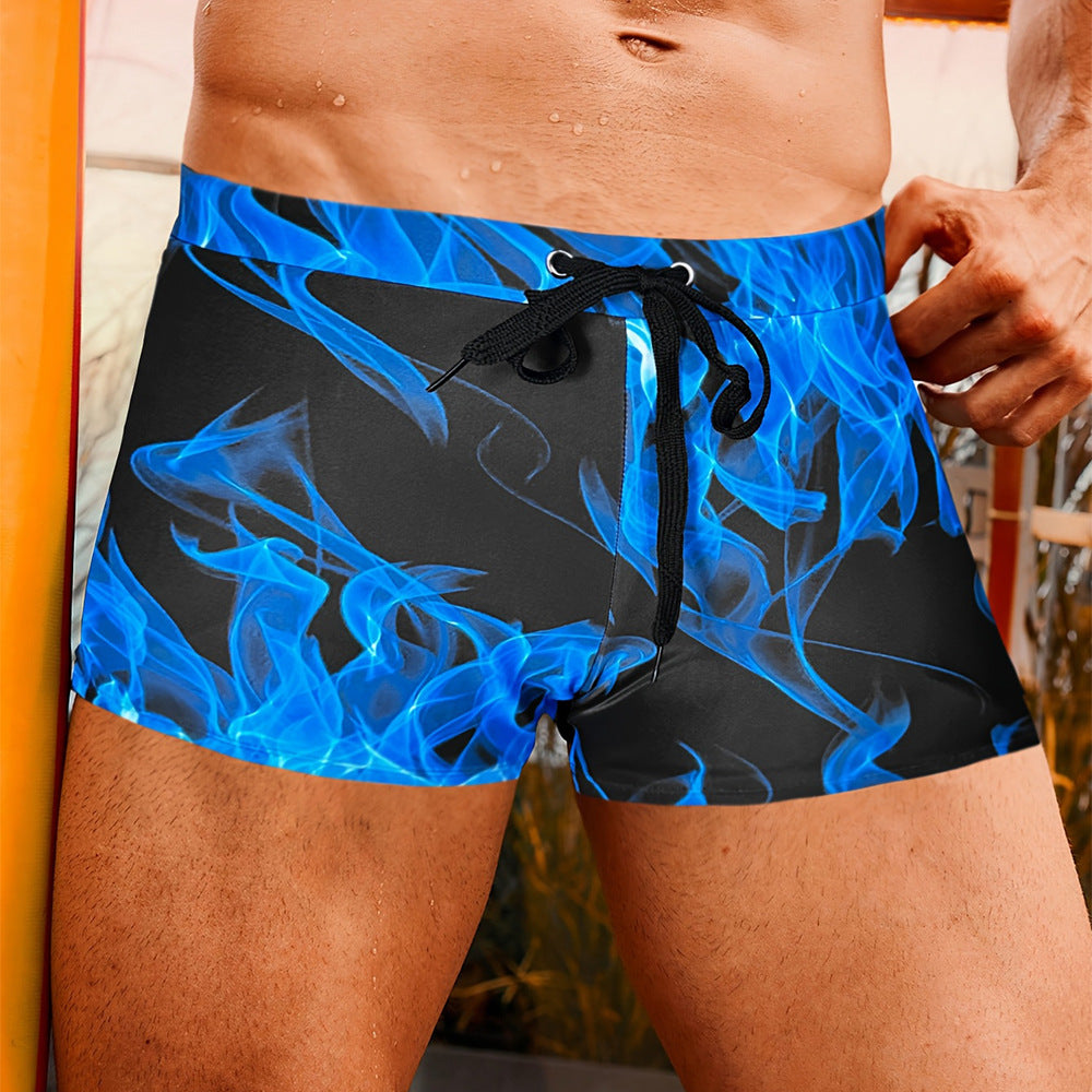 Cazel | Short de Bain Blue Flame