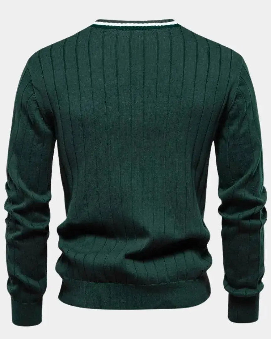 Oliver™ | Pull en Coton avec Boutons