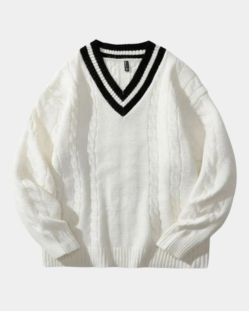 Poul™ | Tricot avec Décolleté en V