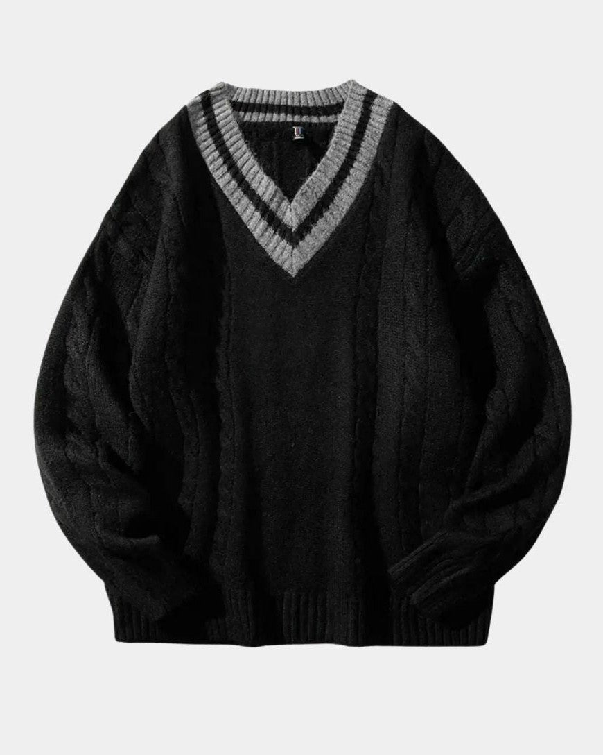 Poul™ | Tricot avec Décolleté en V
