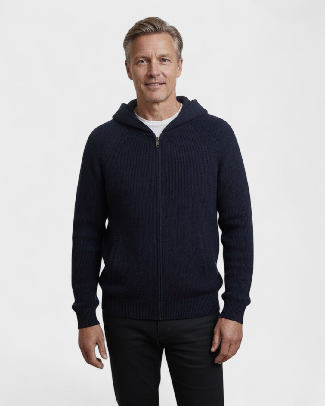 Tobias™ | Cardigan en laine mérinos