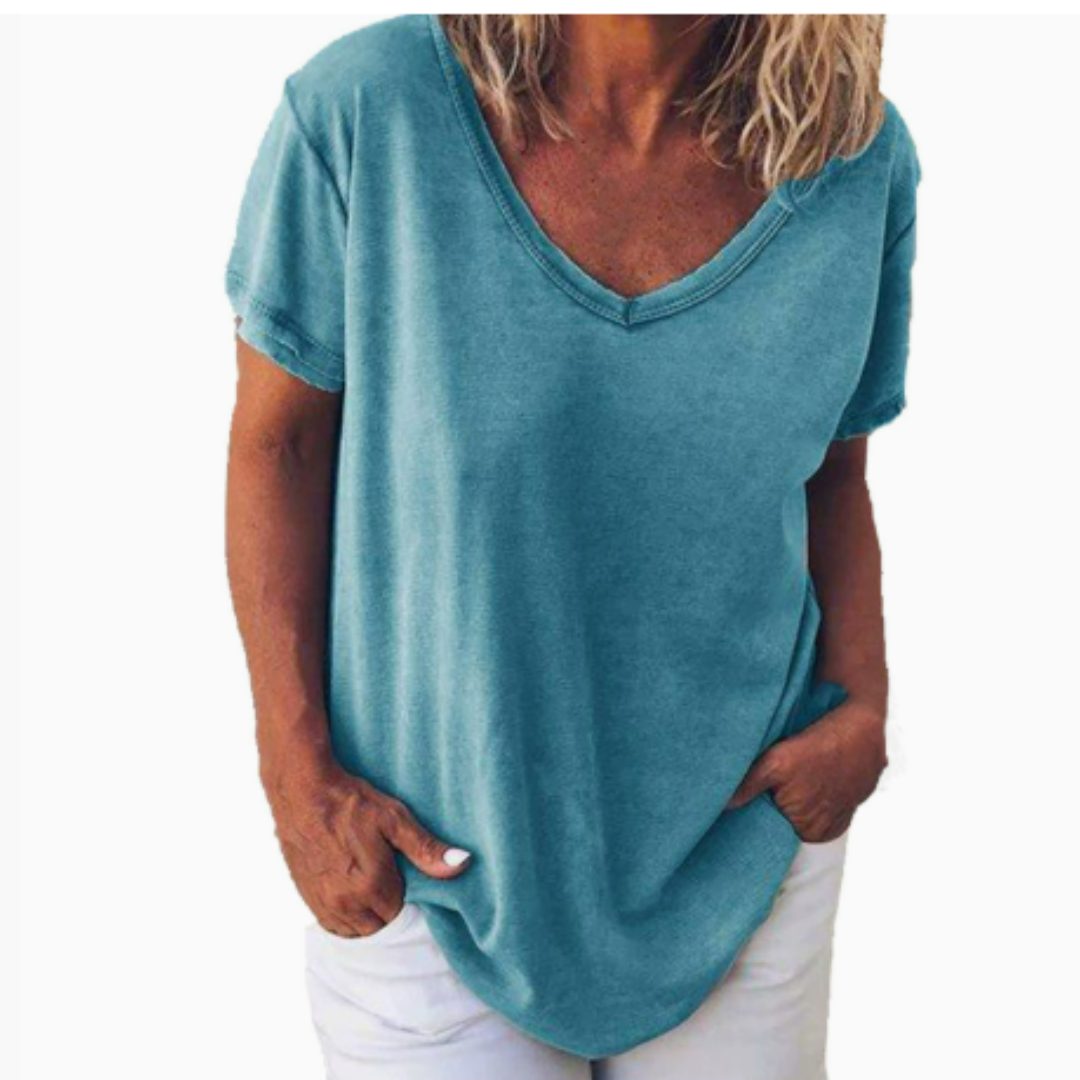Edith | Chemise Manches Courtes Pour Femmes