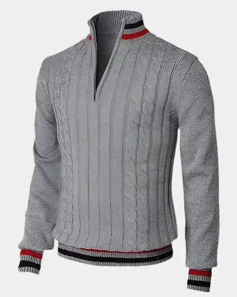 William™ | Pull Basique à Col Montant