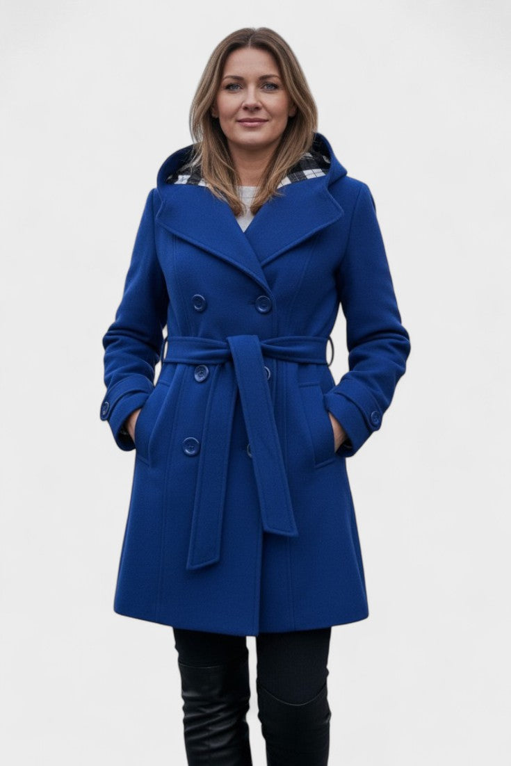 Leona™ | Manteau élégant à double boutonnage