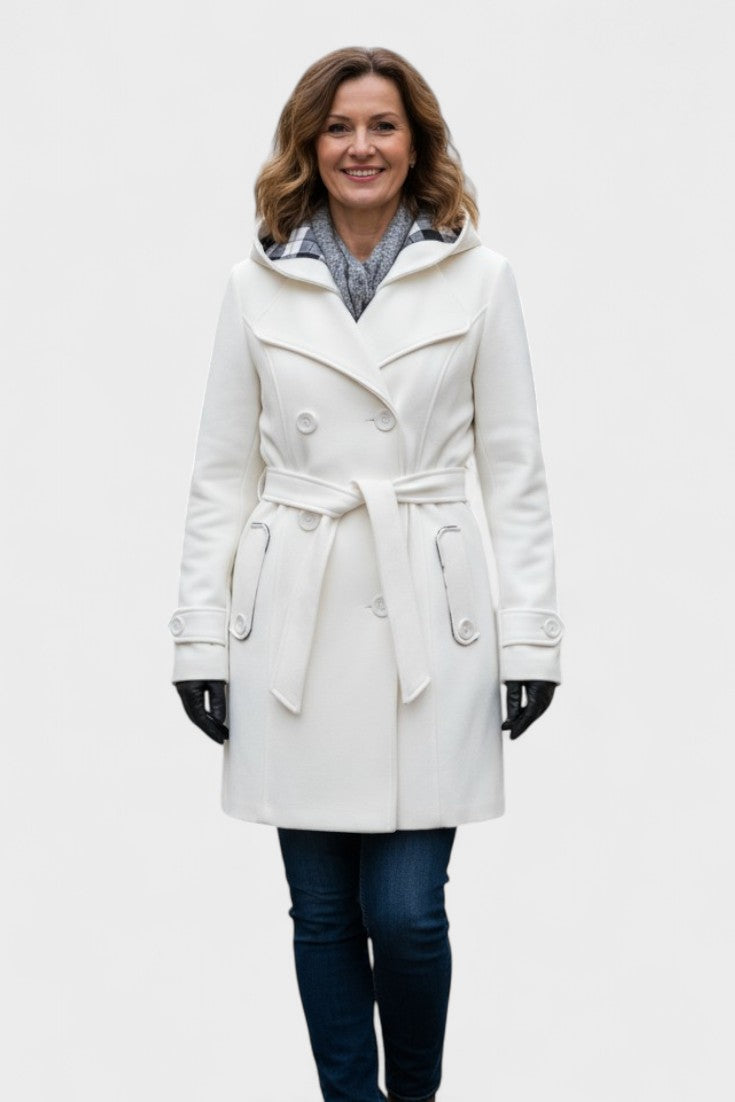 Leona™ | Manteau élégant à double boutonnage