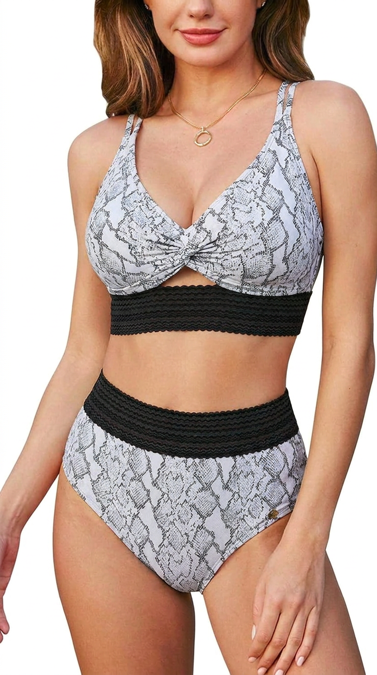 ALINA | Bikini élégant à taille secrète